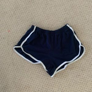Navy Brandy Melville Soft Shorts